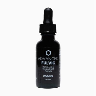 advanced fulvic acid glass bottle