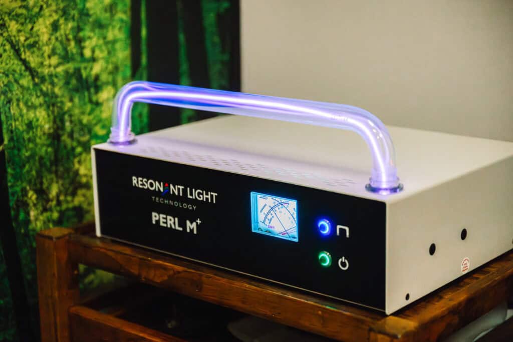 rife machine sitting on table